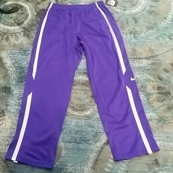 purple nike sweats